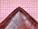 Authentic Moroccan Leather Pouf Chair - Handmade Floor Cushion, Luxury & Artistic Design, Minimalist Eco-Friendly Textured Pouf