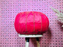 Moroccan Pink Leather Pouf Ottoman - Handcrafted Moroccan Foot Stool | Leather Ottoman Pouf, Perfect Moroccan Decor Poufs, Poufs by 100kends