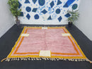 Custom Moroccan Rug | Handmade Berber Beni Ourain Area Rug | Bohemian Shag Rug for Boho Decor, Available in 3x5 ft to 15x15 ft