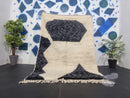 Custom Moroccan Rug, Beni Ourain Wool Rug, Boho Rug 8x10, Large Shag Moroccan Rugs, Berber Rugs 5x8, Custom Sizes Available