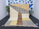 Custom Moroccan Wool Rug | Beni Ourain Handmade Rug | Berber Wool Area Rug | Moroccan Shag Rug | Custom Sizes 3x5 to 15x15 ft