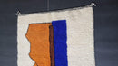 Custom Moroccan Berber Rug with Abstract Bohemian Design – Handmade Wool Shag Rug (3x5 ft to 15x15 ft) – Perfect Boho Area Rug by 100kends