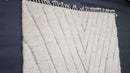Custom Moroccan Wool Rug, Handmade Beni Ourain Carpet, Soft White Area Rug, Boho Living Room or Bedroom Décor, Unique Artisan-Crafted Design