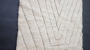 Custom Moroccan Wool Rug, Handmade Beni Ourain Carpet, Soft White Area Rug, Boho Living Room or Bedroom Décor, Unique Artisan-Crafted Design
