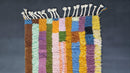 Custom Handmade Moroccan Beni Ourain Wool Rug - Authentic Berber Rug in Multicolor Stripes - Available in 3x5 ft to 15x15 ft