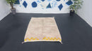 Custom Moroccan Rug | Handmade Beni Ourain Rug | Grey & Pink Moroccan Wool Carpet | Fluffy Berber Area Rug | 5x8 Moroccan Style