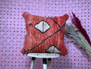 Moroccan Wool Pillow 18x20 Cover – Handcrafted Kilim Throw Pillow, Perfect for Home Decor, Outdoor Cushion, Window Seat, or Floor Pouf
