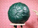 Moroccan Leather Pouf, Handmade Ottoman "20 x 20 x14" Inches, Boho Floor Pouf, Moroccan Decor, Tan Leather Pouf, Footstool Ottoman