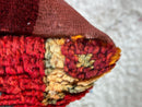 Handmade Moroccan Kilim Pillow - 15x18 Inches - Bohemian Decorative Pillowcase, Bedroom & Living Room Decor, Unique Cushion Cover