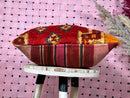 Handmade Moroccan Kilim Pillow - 15x18 Inches - Bohemian Decorative Pillowcase, Bedroom & Living Room Decor, Unique Cushion Cover