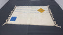 Custom Handmade Wool Moroccan Rug - Authentic Berber Runner Rug, Beni Ourain Style - Genuine Lamb Wool Tapis Berbere - 3x5 to 15x15 ft