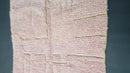 Custom Moroccan Pink Wool Rug - Handwoven Shaggy Berber Carpet, Bohemian Style Area Rug - Soft Natural Wool Decor