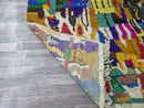 Custom Moroccan Beni Ourain Wool Rug - Handmade Berber Carpet, Vibrant Area Rug for Bedroom & Living Room - Custom Sizes Available