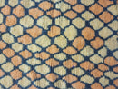Custom Moroccan Beni Ourain Rug - Bold Yellow and Orange Geometric Design, Handmade Berber Wool Area Rug in Multiple Sizes, wool morocan rug
