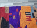 Custom Moroccan Wool Rug with Abstract Berber Design – Handmade Shag Pile Beni Ourain Style | wool rugs from 3x5 to 15x15 ft Sizes