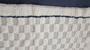 Custom Moroccan Wool Rug - Handmade Off White Area Rug, 4x6, 5x8, 6x9, 8x10 - Handwoven Living Room & Bedroom Rug by 100kends