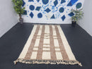 Handmade Beni Ourain Moroccan Rug – Custom Size Wool Carpet, Boujaad Style Area Rug, Modern Kilim Runner, Small & Big Rugs for Home Decor