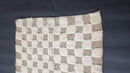 Custom Moroccan Ivory Beni Ourain Rug - Handmade Genuine Wool Berber Rug | Custom Size Available | wool moroccan rug by 100kends