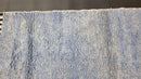 Custom Moroccan Rug | Blue and White Moroccan Berber Rug | Beni Ourain 5x8, 6x9, and More | Genuine Wool | Handmade Moroccan Carpet