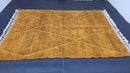 Handmade Moroccan Wool Rug – Custom Large Area Rug, Beni Ourain Inspired Modern Abstract Carpet, Cozy Tufted Throw Rug for Living Room