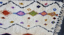 Custom Moroccan Beni Ourain Rug – Handmade Berber Rug with Geometric Patterns, Available in Multiple Sizes, Moroccan Shag Area Rug