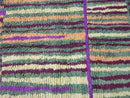 Custom Moroccan Berber Rug - Shaggy Brown & Orange Wool Rug with Tassels, Vibrant Tribal Design, Nursery and Wedding Gift rug by 100kends
