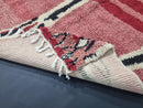 Handmade Moroccan Rug - High Pile Groovy Beni Ourain Wool Rug for Living Room & Bedroom, Custom Sizes Available - by 100kends