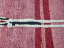 Handmade Moroccan Rug - High Pile Groovy Beni Ourain Wool Rug for Living Room & Bedroom, Custom Sizes Available - by 100kends