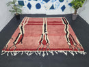 Handmade Moroccan Rug - High Pile Groovy Beni Ourain Wool Rug for Living Room & Bedroom, Custom Sizes Available - by 100kends