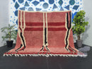 Handmade Moroccan Rug - High Pile Groovy Beni Ourain Wool Rug for Living Room & Bedroom, Custom Sizes Available - by 100kends