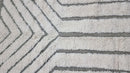 Handmade Custom Moroccan Rug – Beni Ourain Berber Rug – Cream White Wool Shag Area Carpet – Modern Moroccan Rug 8x10 9x12 – Boho Decor rug