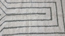 Handmade Custom Moroccan Rug – Beni Ourain Berber Rug – Cream White Wool Shag Area Carpet – Modern Moroccan Rug 8x10 9x12 – Boho Decor rug