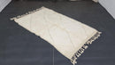 Custom Moroccan Beni Ourain Rug - Handmade Berber Carpet with Minimalist Checkered Pattern - Wool Area Rug for Home Decor
