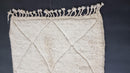 Custom Moroccan Beni Ourain Rug - Handmade Berber Carpet with Minimalist Checkered Pattern - Wool Area Rug for Home Decor