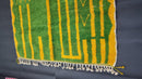 Custom Moroccan Rug - Green & Yellow Berber Handmade Wool Rug, Beni Ourain Style, Moroccan Area Rug, Custom Sizes, Moroccan Shag Rug