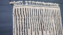 Custom Handmade Moroccan Wool Rug - Minimalist Beni Ourain Style Area Rug - Custom Sizes & Fringe Options - Contemporary Carpet