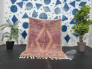 Custom Handmade Moroccan Wool Rug - Shaggy Handwoven Area Rug 8x10, 9x12, Vibrant Wool Rug, Perfect for Home Decor