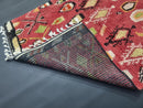 Custom Handmade Moroccan Wool Rug – Red and Black Rug with Unique Patterns, Available in All Sizes, Perfect rug for Home Decor by 100kends