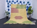Custom Handmade Moroccan Wool Rug - Vibrant Azilal Style | Beautiful Wool Carpets for Living Room | Sizes 3x5 to 15x15 ft | By 100kends