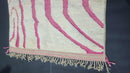 Authentic Handmade Moroccan Wool Rug - Berber Design Beni Ourain Style Shag Pile Tapis Berbere - Luxurious Handwoven Moroccan Rug