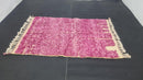 Custom Handmade Moroccan Berber Rug - Soft Pink Beni Ourain Shag Rug - Wool Moroccan Rug 8x10, 9x12, Custom Sizes Available