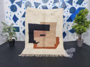Custom Moroccan Rug - Boho Shag Berber Rug, Large Sizes & Custom Options Available, Handmade Wool Rug for Modern and Beach House Décor
