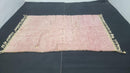 Custom Moroccan Pink Wool Rug - Handwoven Shaggy Berber Carpet, Bohemian Style Area Rug - Soft Natural Wool Decor