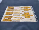Handmade Moroccan Wool Rug - Bohemian Boujad Style - Custom Sizes & Fringe Options - Large Rugs 8x10, 5x7 - Free Shipping rug by 100kends