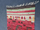 Custom Moroccan Berber Rug - Handmade Beni Ourain Style, Red & Black Wool Rug, Custom Sizes Available - Moroccan Shag Area Rug by 100kends