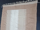 Custom Handmade Moroccan Rug – Light Brown & Ivory Berber Rug with Fringes | Living Room, Bedroom, Home Décor (Sizes 3x5 to 15x15 ft )
