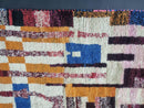 Handmade Moroccan Custom Boucherouite Rug - Unique Berber Azilal Carpet - Wool Rug in Various Sizes - Moroccan Rugs for Home Decor