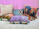 Cozy Handwoven Wool Throw Pillows - Rustic Farmhouse & Bohemian Decor | Unique Textured Cushions, Perfect Housewarming Gifts by 100kends