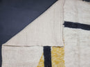 Custom Moroccan Rug, Handmade Wool Beni Ourain Rug, Bohemian Berber Carpet with Abstract Design – Various Sizes Available by 100kends