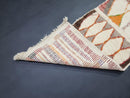 Custom Moroccan Runner Rug, Handmade Wool Hallway Runner, White Berber Long Rug, Moroccan Area Rug, Handwoven Wool Rug, Custom Sizes